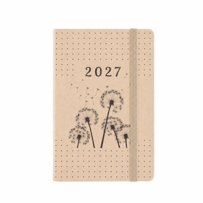 Opakowanie Terminarz 2027 dzienny B6 Bioeco gumka MIX