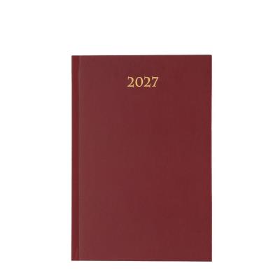 Opakowanie Terminarz 2027 dzienny B6 Divas bordowy