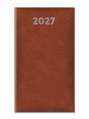 Opakowanie Terminarz 2027 tygodniowy standard brązowy