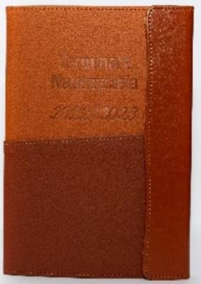 Opakowanie Terminarz Nauczyciela A5 Tyg. Brązowy