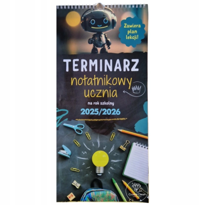 Opakowanie Terminarz notatnikowy ucznia 2025/2026