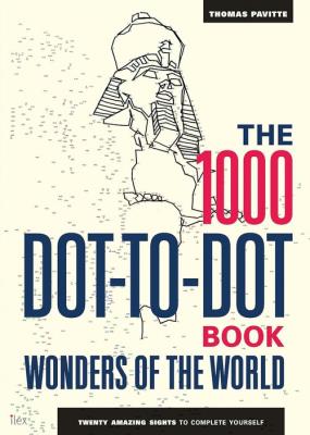 The 1000 Dot-to-Dot Book Wonders of the World. Wydawca: Ilex Publications LLC. SmakLiter.pl Opakowanie The 1000 Dot-to-Dot Book Wonders of the World