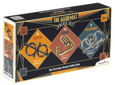 Opakowanie The Alchemist Puzzle - zestaw 3 łamigłówek
