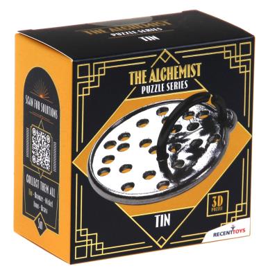 Opakowanie The Alchemist Puzzles: Tin łamigłówka Recent Toys