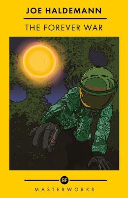 Okładka książki The Forever War wer. angielska