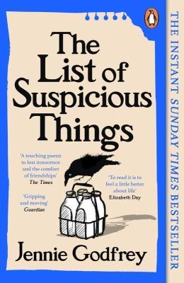 The list of suspicious things wer. angielska. Autor: Jennie Godfrey. SmakLiter.pl Okładka książki The list of suspicious things wer. angielska