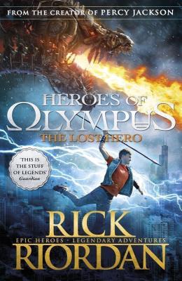 The lost hero. Heroes of Olympus. Book 1 wer. angielska. Autor: Rick Riordan. SmakLiter.pl Okładka książki The lost hero. Heroes of Olympus. Book 1 wer. angielska