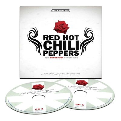 The Woodstock Chronicles 2CD. Autor: Red Hot Chilli Peppers. SmakLiter.pl Okładka książki The Woodstock Chronicles 2CD