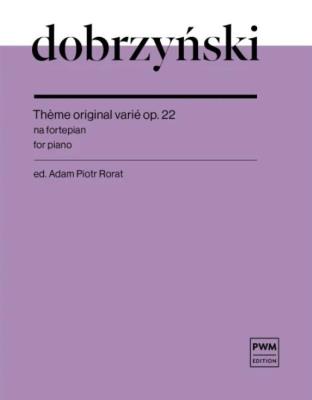 Okładka książki Theme original varie op. 22