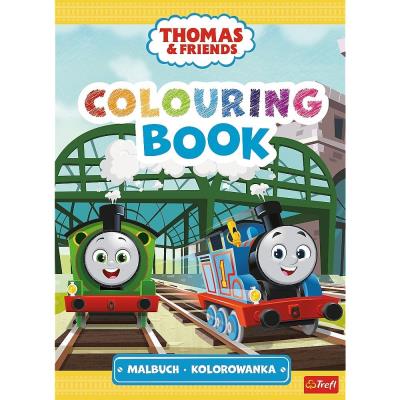 Okładka książki Tomek i Przyjaciele Kolorowanka