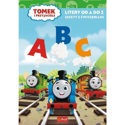 Tomek i Przyjaciele Litery Od A do Z. Autor: Opracowanie zbiorowe. SmakLiter.pl Okładka książki Tomek i Przyjaciele Litery Od A do Z