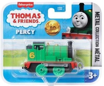 Tomek i Przyjaciele Mała lokomotywa metalowa JGF89. Wydawca: Fisher- Price. SmakLiter.pl Opakowanie Tomek i Przyjaciele Mała lokomotywa metalowa JGF89