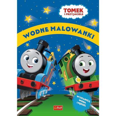 Tomek i Przyjaciele Wodne malowanki. Autor: Opracowanie zbiorowe. SmakLiter.pl Okładka książki Tomek i Przyjaciele Wodne malowanki