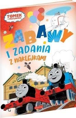 Tomek i przyjaciele. Zabawy i zadania z naklejkami - uszkodzone. Autor: Żmichowska Beata. SmakLiter.pl Okładka książki Tomek i przyjaciele. Zabawy i zadania z naklejkami - uszkodzone