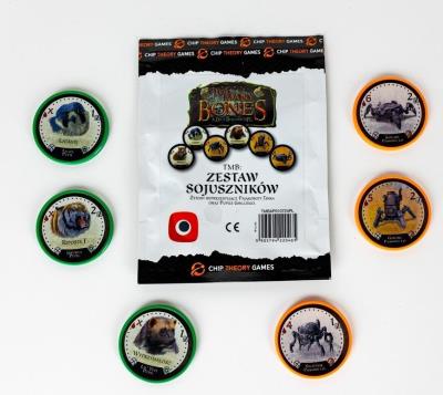 Too Many Bones: Pakiet Sojuszników PORTAL. Wydawca: Portal Games. SmakLiter.pl Opakowanie Too Many Bones: Pakiet Sojuszników PORTAL