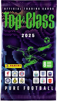 Opakowanie Top Class 2025 Pure Football TC saszetki z kartami 1szt.mix