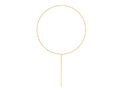 Opakowanie Topper drewniany Obręcz 24.5cm