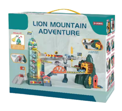 Opakowanie Tor samochodowy zjeżdżalnia Lew