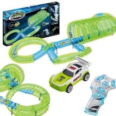 Opakowanie Tor wyścigowy elektryczny z autkami i pilotem XXL