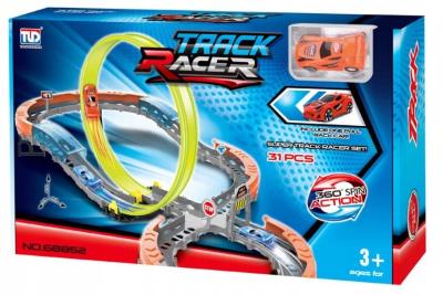 Opakowanie Tor wyścigowy z autem w zestawie SN009  AN01