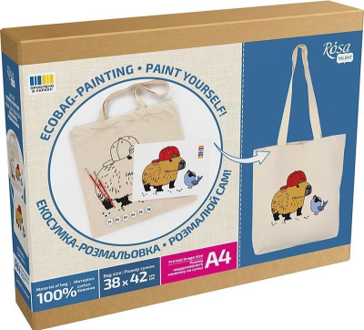 Opakowanie Torba do malowania Capybara 38x42cm