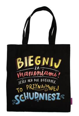 Opakowanie Torba na zakupy Biegnij za marzeniami