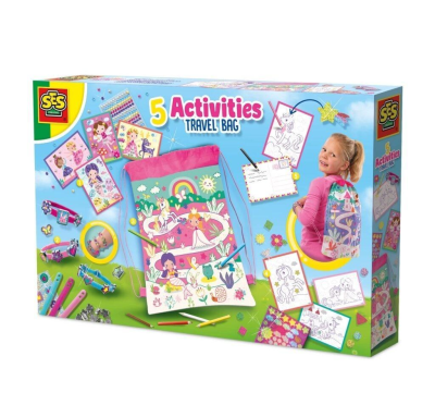 Torba podróżna na 5 aktywności. Wydawca: SES. SmakLiter.pl Opakowanie Torba podróżna na 5 aktywności