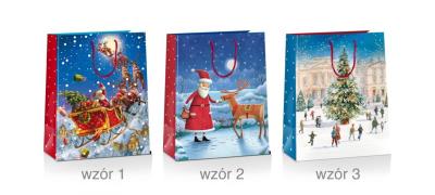 Torba prezentowa Boże Narodzenie 11,5x6,5x14cm. Wydawca: PAN DRAGON. SmakLiter.pl Opakowanie Torba prezentowa Boże Narodzenie 11,5x6,5x14cm