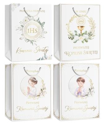 Opakowanie Torba prezentowa Komunia L MIX