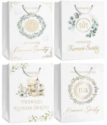 Opakowanie Torba prezentowa Komunia L MIX