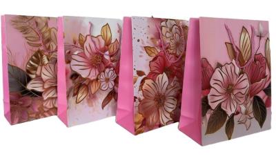 Opakowanie Torba prezentowa L kwiaty MIX