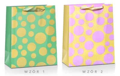 Opakowanie Torba prezentowa Lux 23x18x10cm MIX