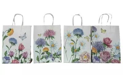 Opakowanie Torba prezentowa M kwiaty MIX