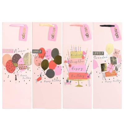 Torba prezentowa Party 12x36x9cm mix STRIGO. Wydawca: Strigo. SmakLiter.pl Opakowanie Torba prezentowa Party 12x36x9cm mix STRIGO
