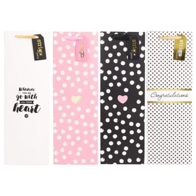 Opakowanie Torba prezentowa Party 12x36x9cm mix STRIGO