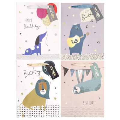 Torba prezentowa Party 18x23x10cm mix STRIGO. Wydawca: Strigo. SmakLiter.pl Opakowanie Torba prezentowa Party 18x23x10cm mix STRIGO