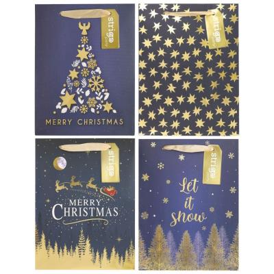 Torba prezentowa Święta 18x23x10cm mix STRIGO. Wydawca: Strigo. SmakLiter.pl Opakowanie Torba prezentowa Święta 18x23x10cm mix STRIGO