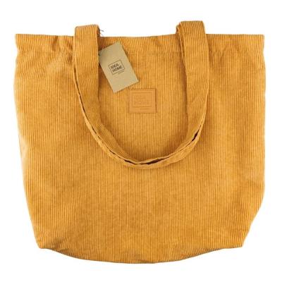 Opakowanie Torba sztruksowa Manhattan bursztynowa