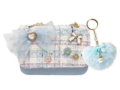 Opakowanie Torebeczka z kokardą niebieska