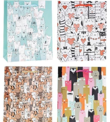 Opakowanie Torebka dziecięce brokat 26x32x10cm mix ROZETTE