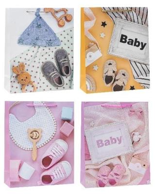 Opakowanie Torebka dziecięce brokat 31x40x12cm mix ROZETTE