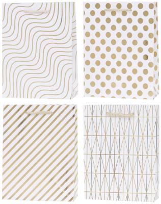 Opakowanie Torebka Lux 26x32x10cm hot-stamp mix ROZETTE 1 szt