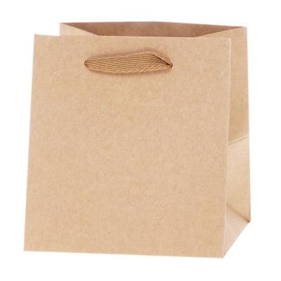 Okładka książki Torebka Lux kraft 14x13x13cm szerokie dno ROZETTE