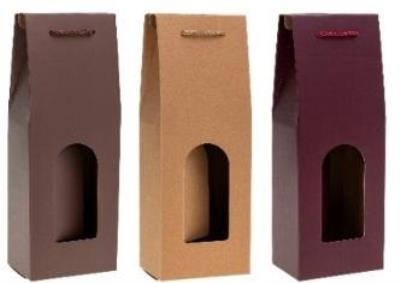 Opakowanie Torebka na butelkę 9x39x9cm MIX