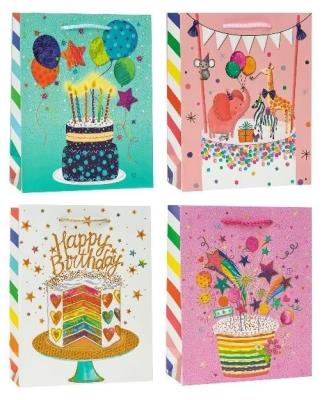 Opakowanie Torebka ozdobna 18x24x8cm mix ROZETTE