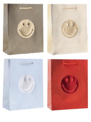 Opakowanie Torebka ozdobna 26x32x10cm hot-stamp mix ROZETTE 1 szt