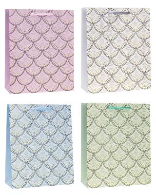 Opakowanie Torebka ozdobna 26x32x10cm hot-stamp mix ROZETTE 1 szt