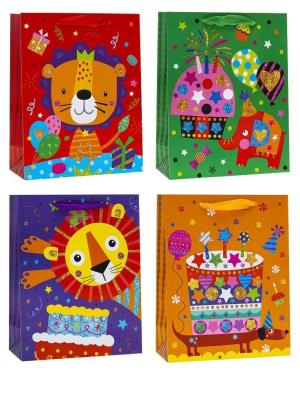 Opakowanie Torebka ozdobna 26x32x10cm mix ROZETTE