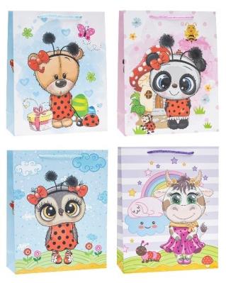 Opakowanie Torebka ozdobna 26x32x10cm mix ROZETTE