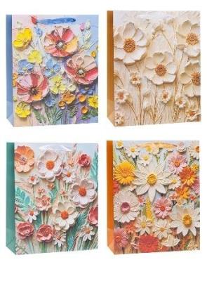 Opakowanie Torebka ozdobna 26x32x12cm mix ROZETTE